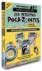 Pack Aprèn a llegir amb... Els detectius Poca-zooltes! 1-3. En lletra MAJÚSCULA Pack Aprèn a llegir amb... Els detectius Poca-zooltes! 1-3. En lletra MAJÚSCULA
