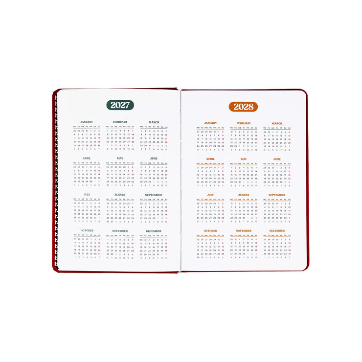 Agenda Mr. Wonderful Semana Vista Castellano C'Est La Vie 2027