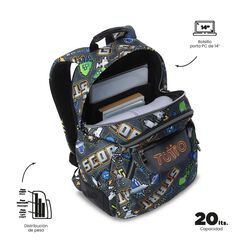 Mochila Totto Arcade