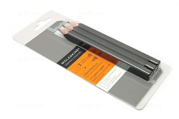 Pack 3 Llapis Moleskine negre