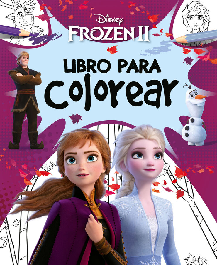 Frozen 2. Libro Para Colorear