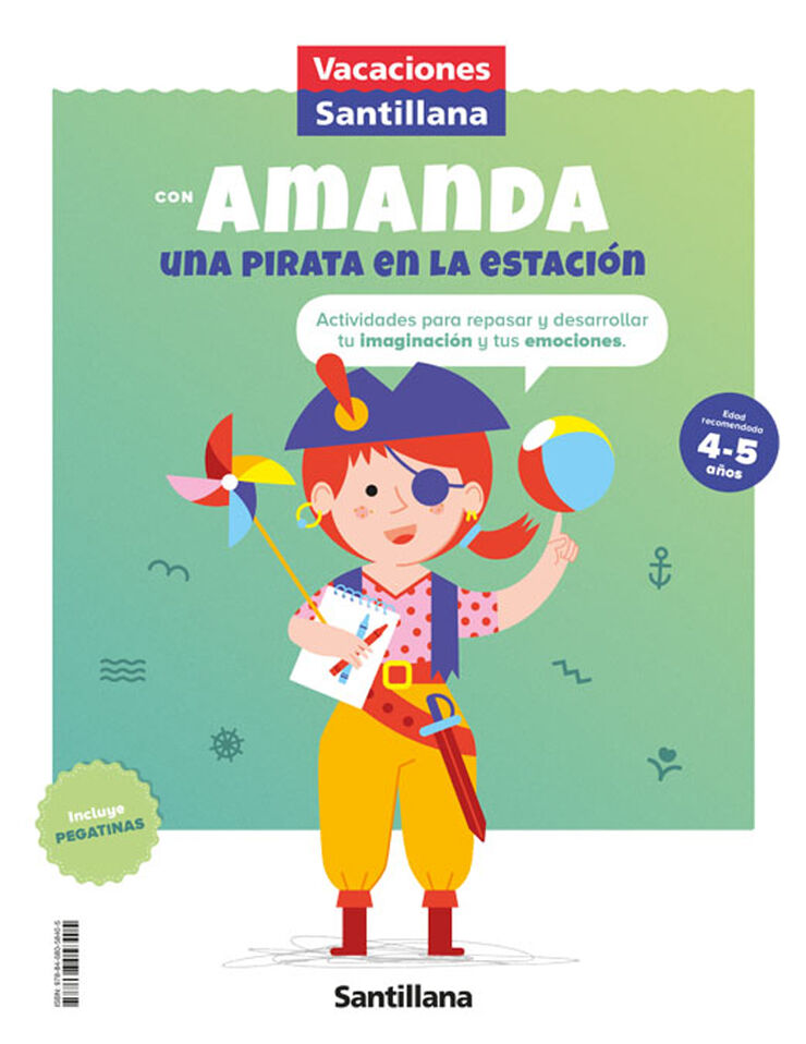 Con Amanda una Pirata en la Estación 4-5 años