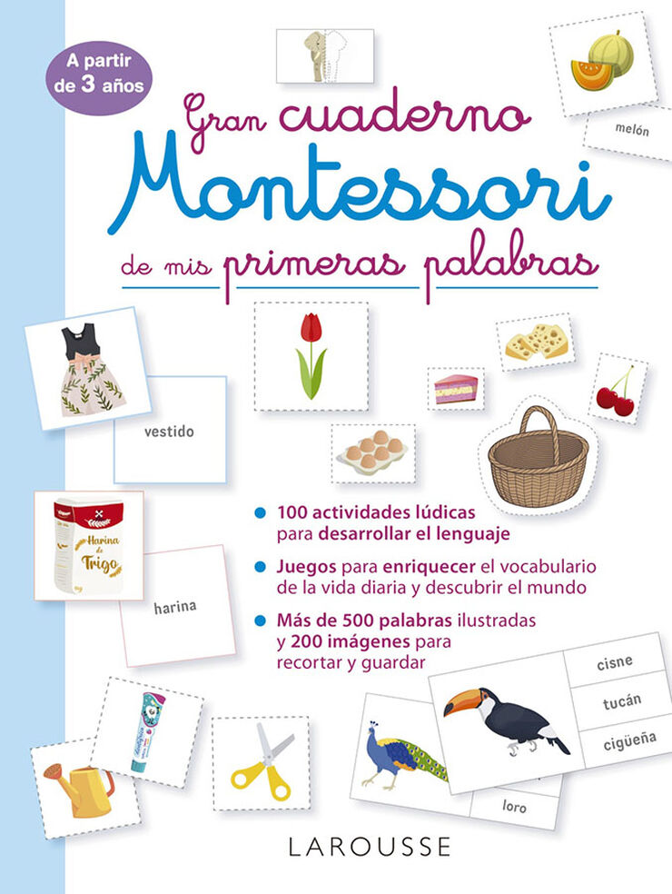 Montessori Primeras Palabras (Ap 3 años) Larousse