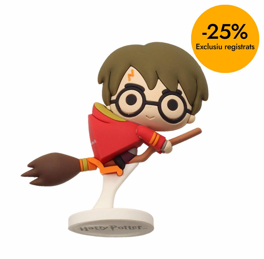 Figura Mini Harry Potter Nimbus Capa Roja