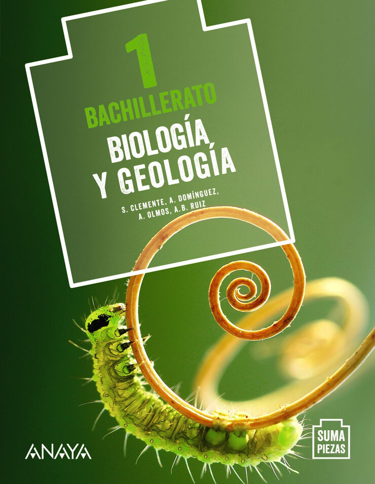 Biología y Geología 1º Bachillerato Anaya Text 9788469860984