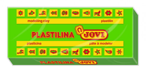Plastilina Jovi 150g Verde claro unidad