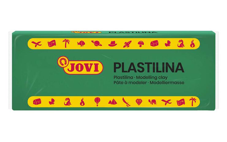 Plastilina Jovi 150g Verde claro unidad