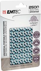 Power Bank Emtec Quadrats 2500