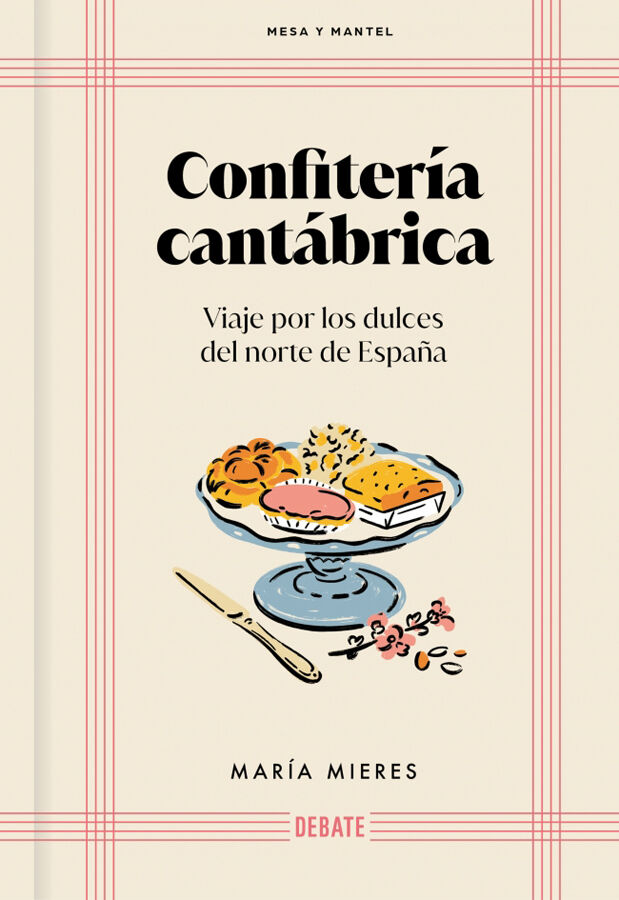 Confiter&iacute;a cant&aacute;brica (Mesa y mantel)