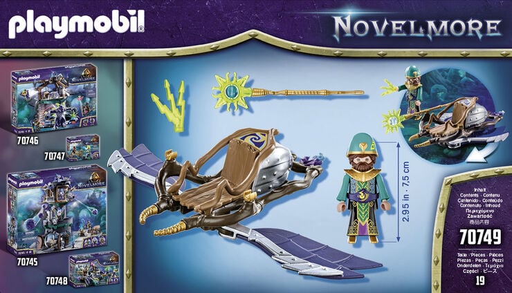 Playmobil Violet Vale Mago del Aire (70749)