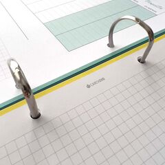 Carpebloc amb recanvi 100 fulls català Carchivo menta