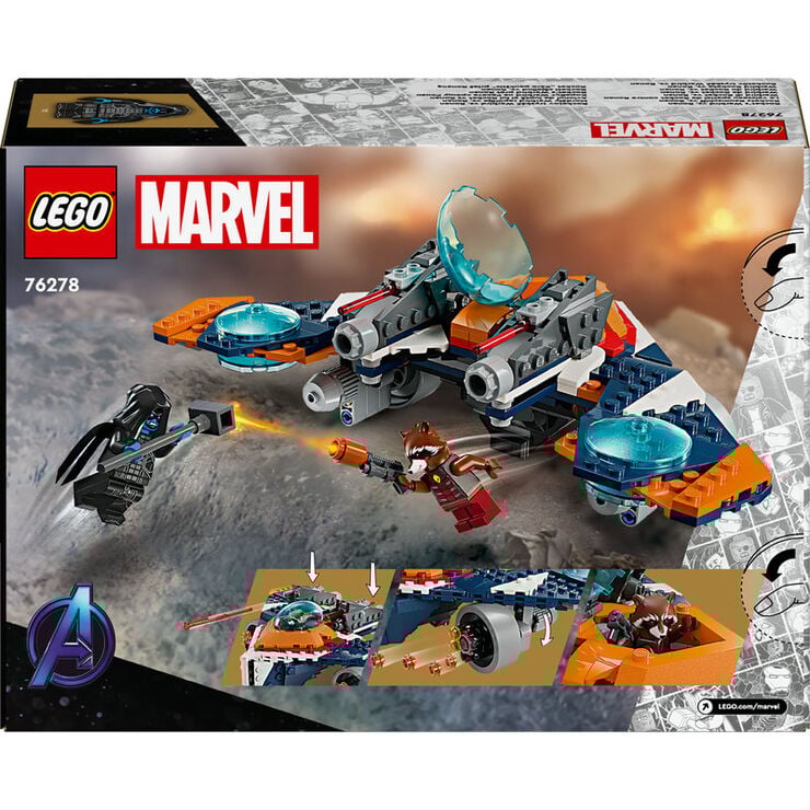 LEGO® Super Heroes Warbird de Rocket vs. Ronan 76278