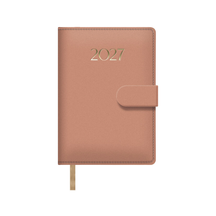 Agenda Dohe Pretty D&iacute;a P&aacute;gina Catal&aacute;n 2027 Rosa