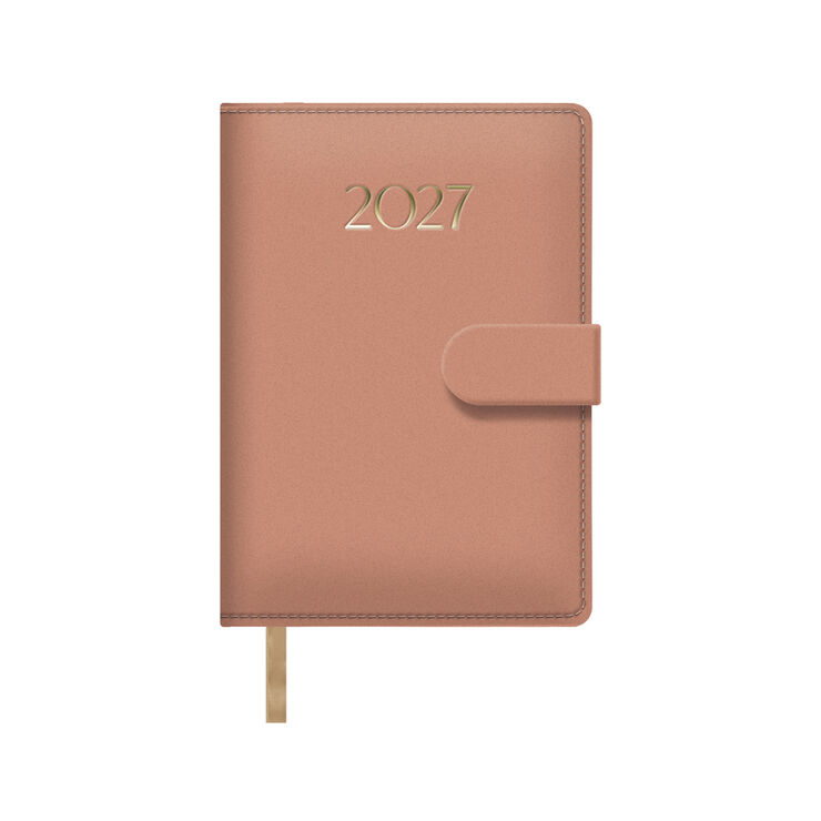 Agenda Dohe Pretty D&iacute;a P&aacute;gina Catal&aacute;n 2027 Rosa