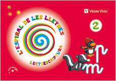 Lectoescriptura 2 Espiral Lletre Infantil 5 anys Vicens Vives