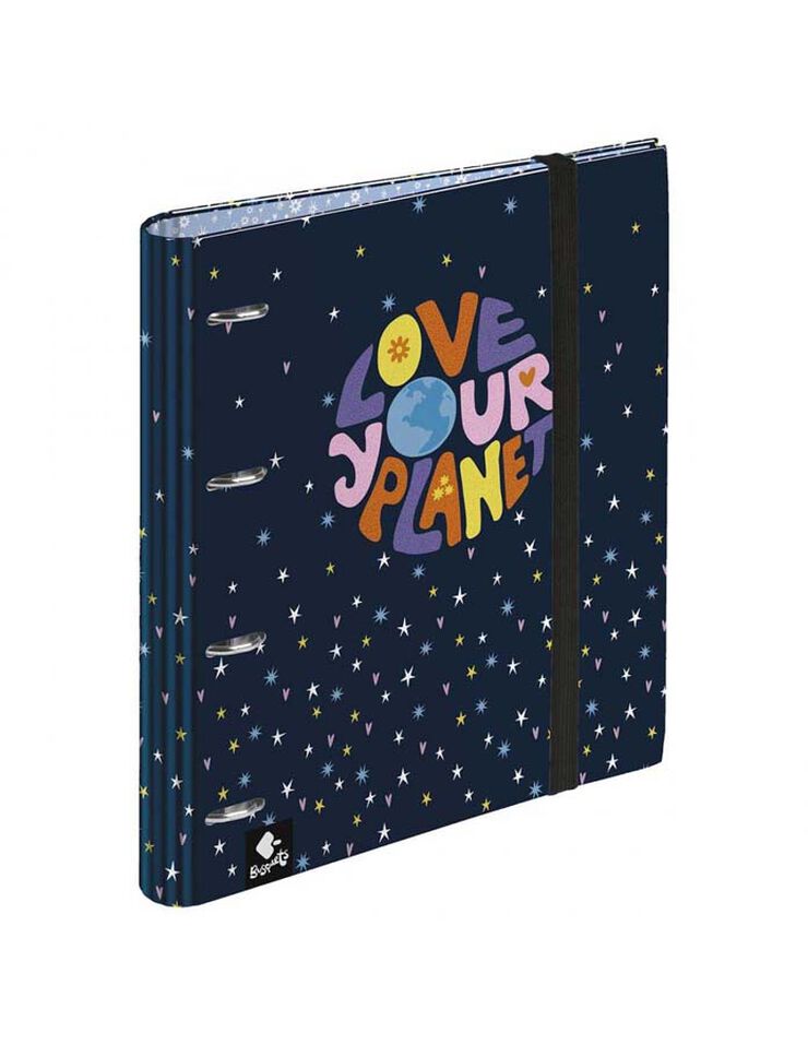 Carpebloc A4 a/recanvi Love Your Planet