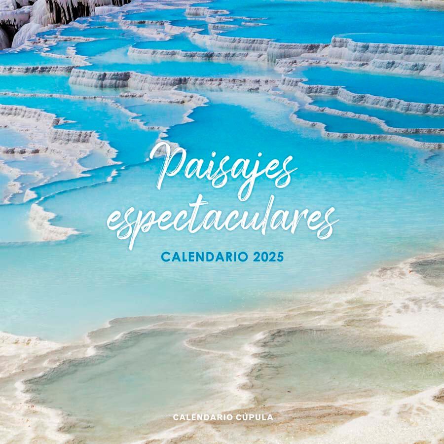 Calendario pared Paisajes Espectaculares 2026 castellano