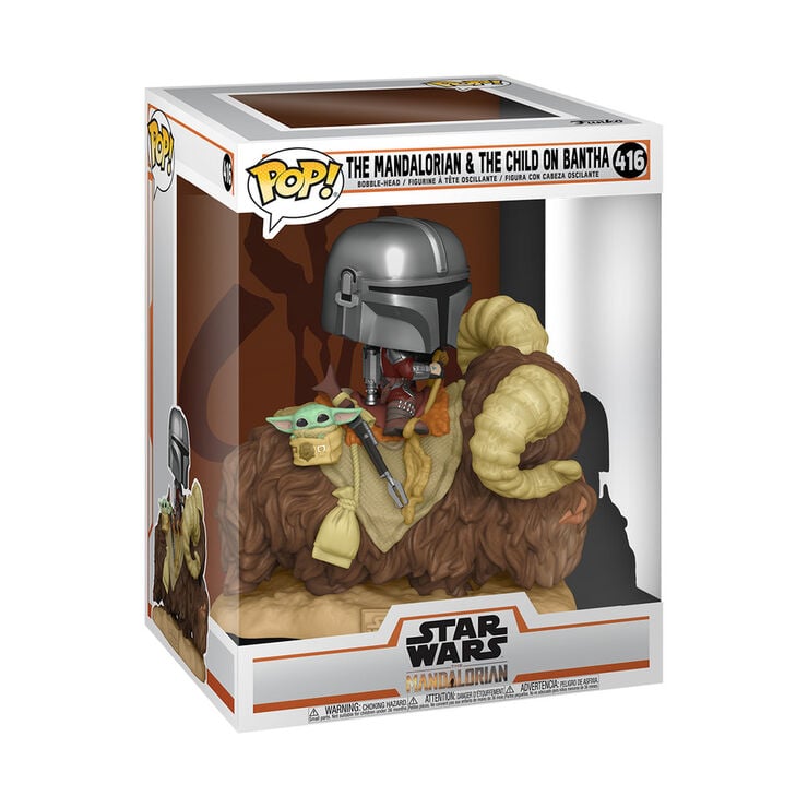 Funko POP! Deluxe - Mando Child Bantha