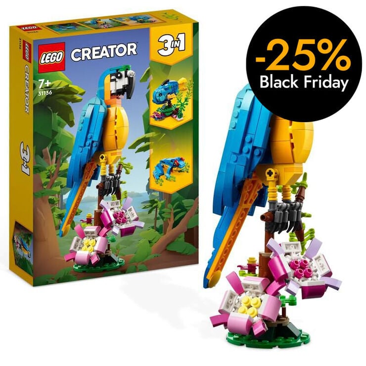 LEGO® Creator Lloro Exòtic 31136