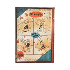Agenda Paperblanks Astèrix i Obèlix Midi apaïsada setm/vista cas 2026