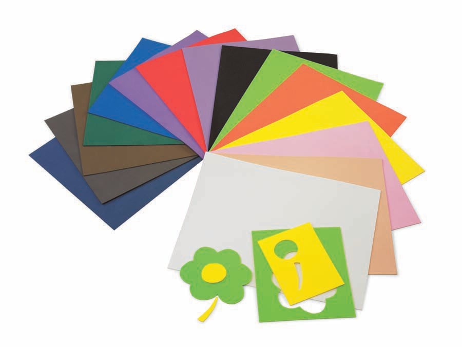 Plancha goma Eva Faibo 47,5x70 verde claro