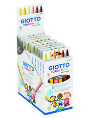 Estuche de rotuladores Giotto Turbo Maxi Skin Tones 6 colores