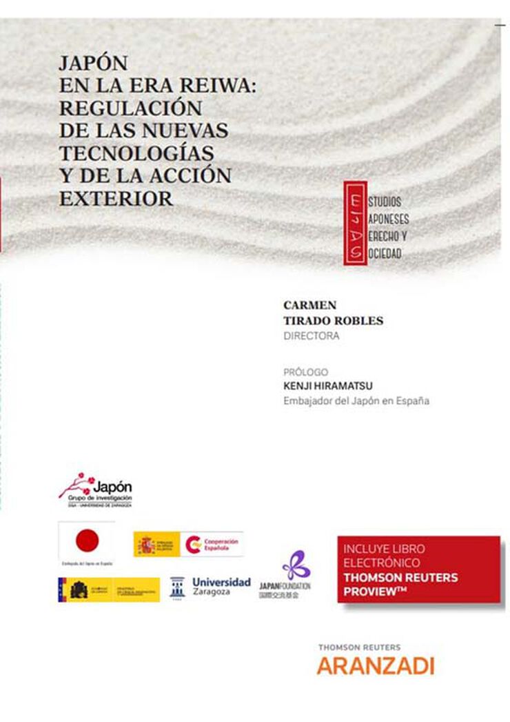 Jap&oacute;n en la era Reiwa: regulaci&oacute;n de las nuevas tecnolog&iacute;as y de la acci&oacute;n exterior (Papel + e-book)