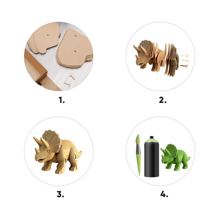 Puzzle 3D Cartonic Trice