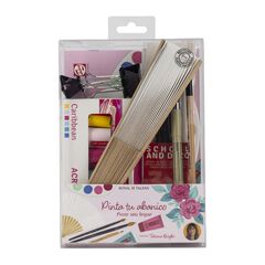 Set Acrílico Talens Pinta tu Abanico