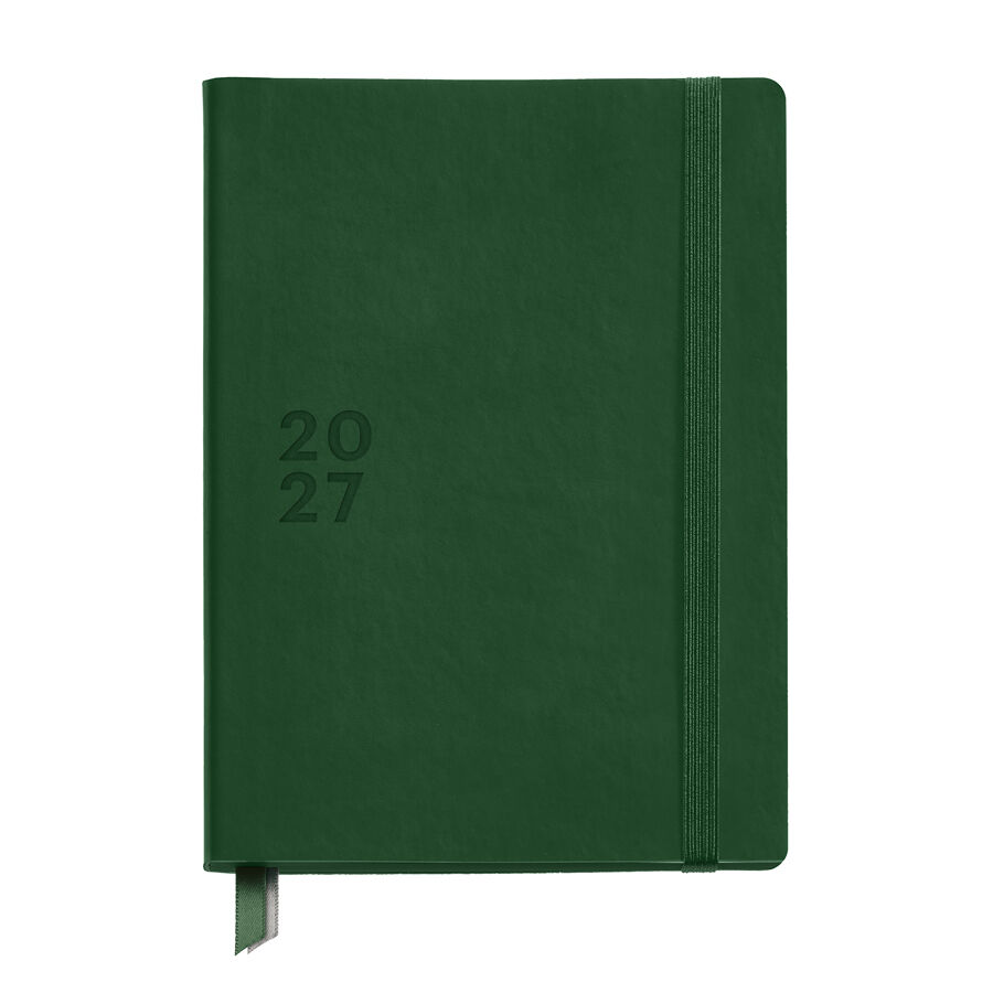 Agenda Miquelrius 145x195 Semana Vista Multiling&uuml;e 2027 Verde