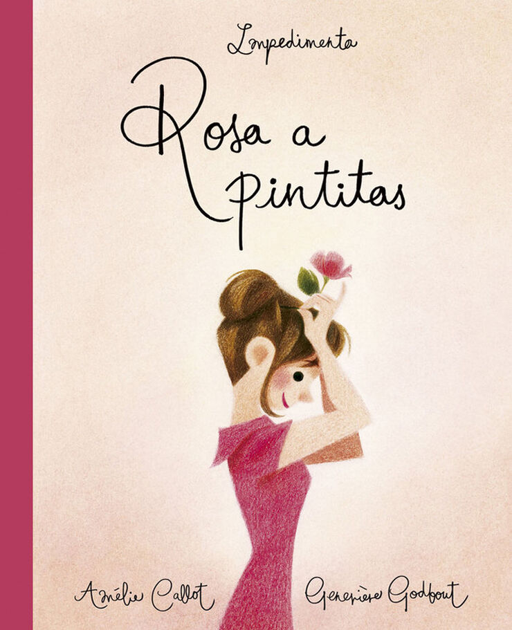 Rosa a pintitas