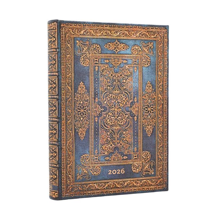 Agenda Paperblanks Luxe Blau Midi dia/pàg cas 2026