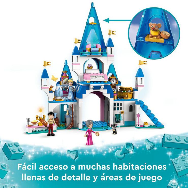LEGO® Disney Princess Castillo de Cenicienta y el Príncipe 43206