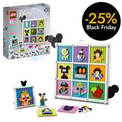 LEGO® Disney 100 Años de Iconos de la Animación Disney 43221