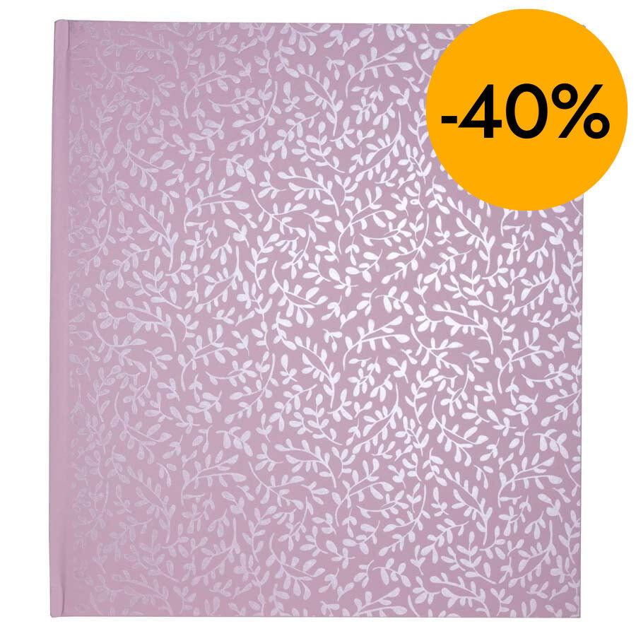 &Aacute;lbum fotos A4 Autentik Exacompta 30 hojas rosa