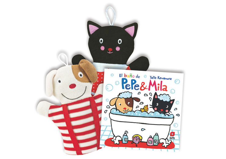 Pack de El baño de Pepe & Mila + manoplas