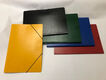 Carpeta con Gomas Cartón Pintado Rojo
