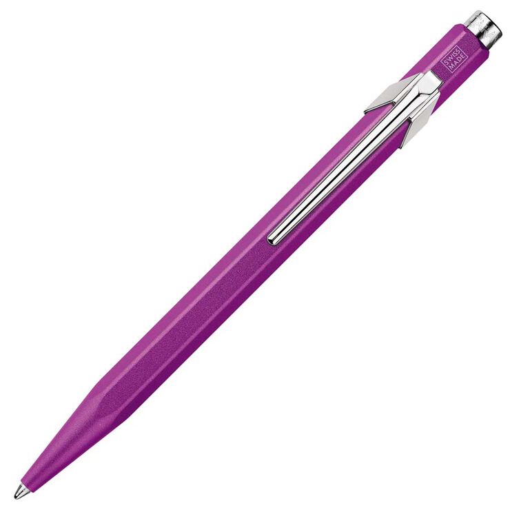 Bolígrafo 849 Caran d'Ache Colormat lila