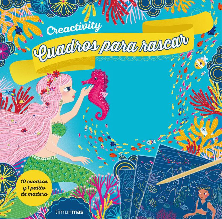 Creactivity. Sirenas. Cuadros para rascar