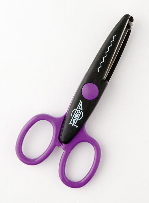 Tijera dentada Faibo &nbsp;Zig-Zag&nbsp;13cm