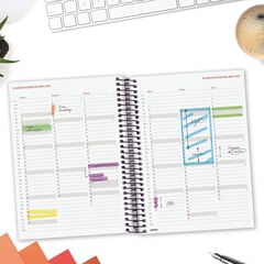 Agenda Finocam Opaque Dia P&agrave;gina 2027 Castell&agrave; Blau