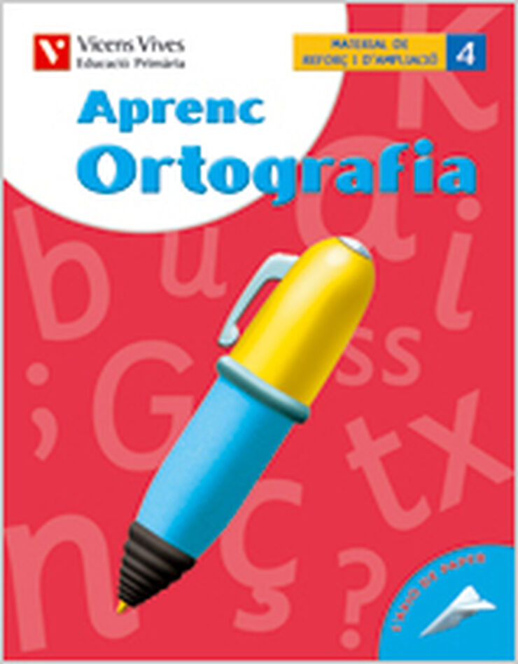 Aprenc Ortografia 4 4T Prim&agrave;ria