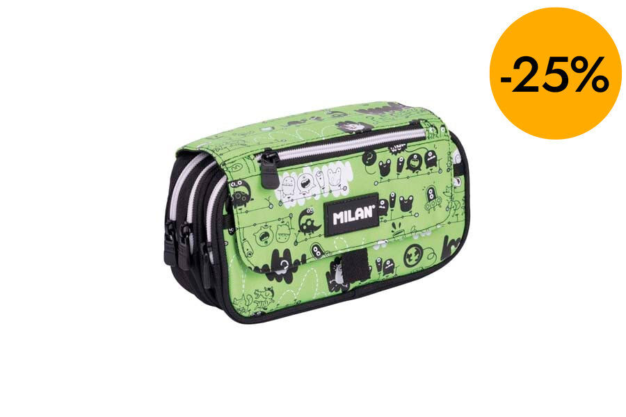 Estuche 4 cremalleras Milan Especial Tandem2