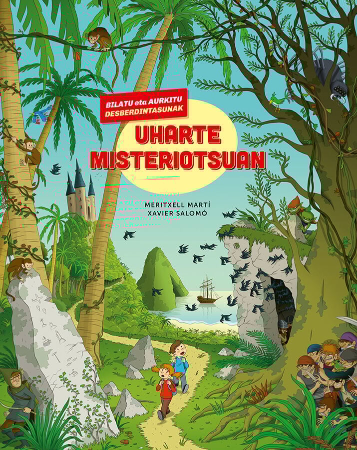Bilatu eta aurkitu desberdintasunak uharte misteriotsuan.