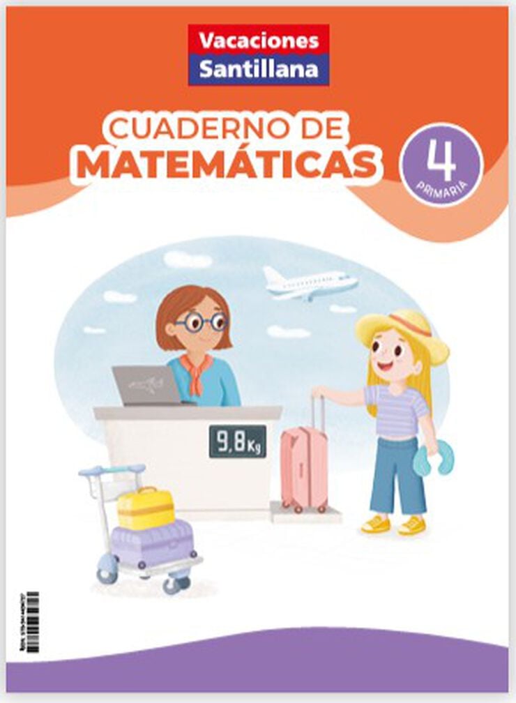 Cuaderno de Matem&aacute;ticas ED26 - 4&ordm; Primaria