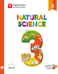 NATURAL SCIENCE ACTIVE CLASS 3&ordm; PRIMARIA Vicens Vives 9788468215617