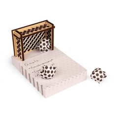 Bloc de Notas Kikkerland Porter&iacute;a F&uacute;tbol