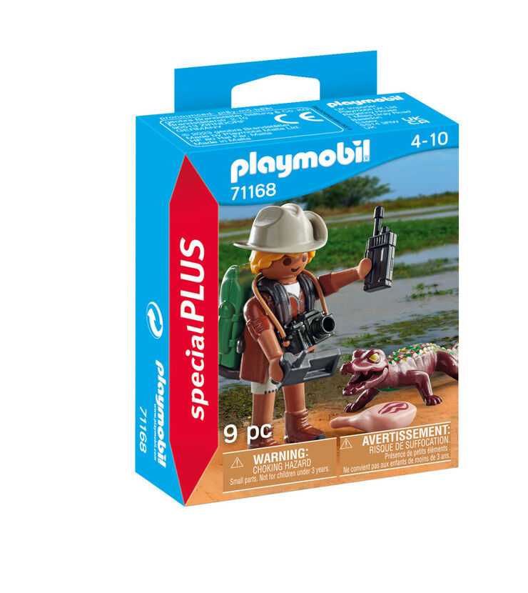 Playmobil Special Plus Investigador con caiman 71168