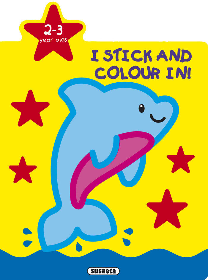 Colour and stick 2-3 years old