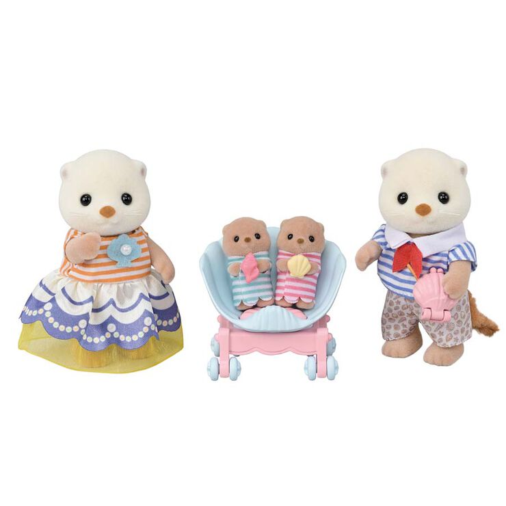 Familia Nutria Marina - Sylvanian Families